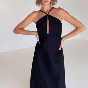 Matin Studio Keyhole Maxi Dress Size 8 AU